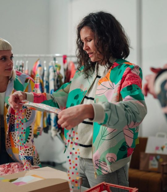 creative team at work fashion